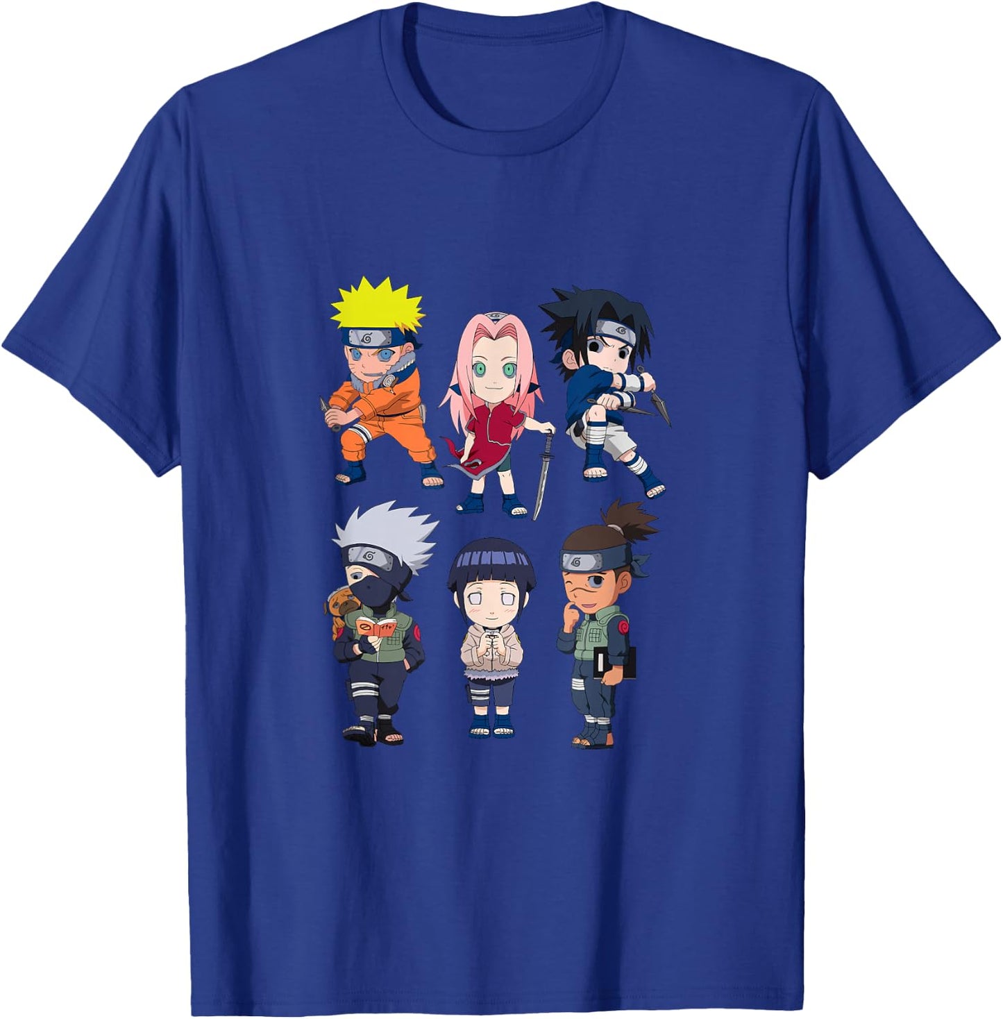Naruto Chibi Heroes T-Shirt - T-Shirt | Royal