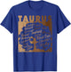 Taurus Girl African American Women Melanin Birthday T-Shirt - T-Shirt | Royal