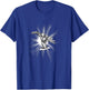 Marvel Fantastic Four Silver Surfer Speed Epic Logo T-Shirt - T-Shirt | Royal