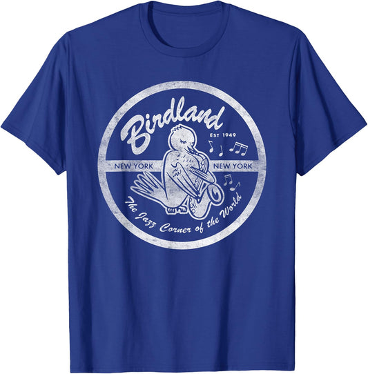Vintage Jazz Club T-Shirt - T-Shirt | Royal