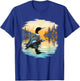 Retro Style Loon T-Shirt - T-Shirt | Royal