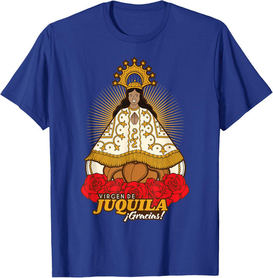 Virgen de Juquila, Nuestra Señora Inmaculada, Oaxaca Mexico T-Shirt - T-Shirt | Royal