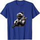 Pug Playing Guitar - Funny Rock Music Guitar Pug T-Shirt - T-Shirt | Royal