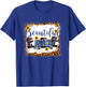 Crazy Women Beautiful Country Music Girl Western Leopard T-Shirt - T-Shirt | Royal