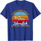 Retro Style Sunset Zebrafish T-Shirt - T-Shirt | Royal