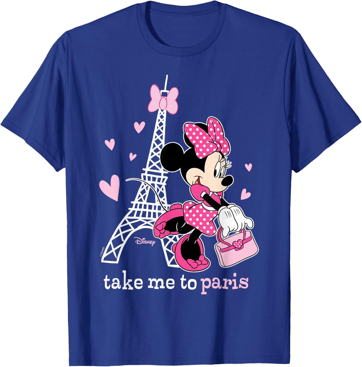 Disney - Minnie Take Me to Paris T-Shirt - T-Shirt | Royal