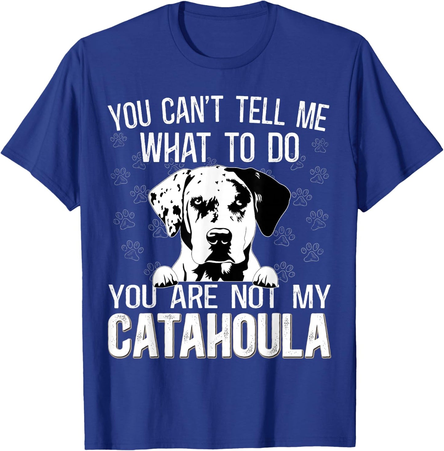 Leopard Hound Mama Toys Louisiana Catahoula Leopard Dog T-Shirt - T-Shirt | Royal