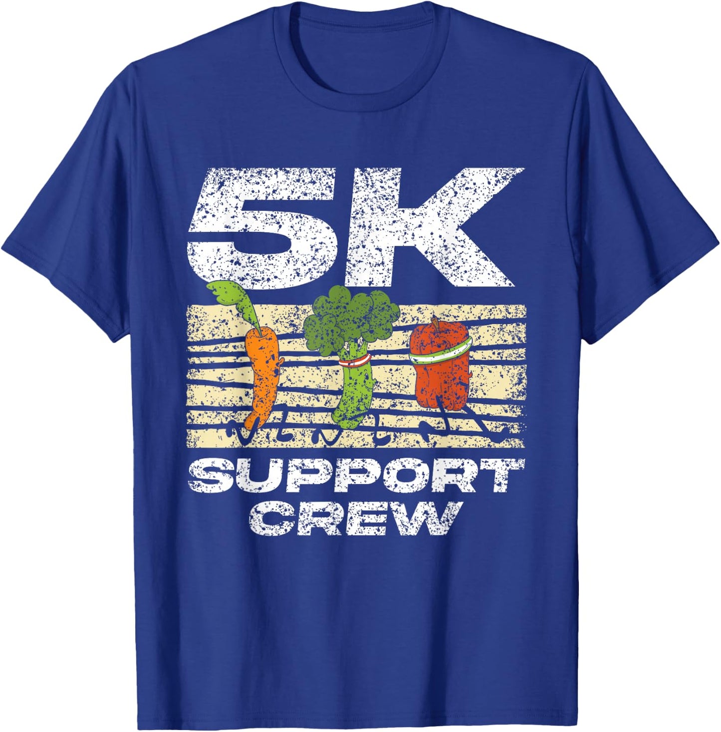 5K Support Crew Run Running Runner Race 5K T-Shirt - T-Shirt | Royal