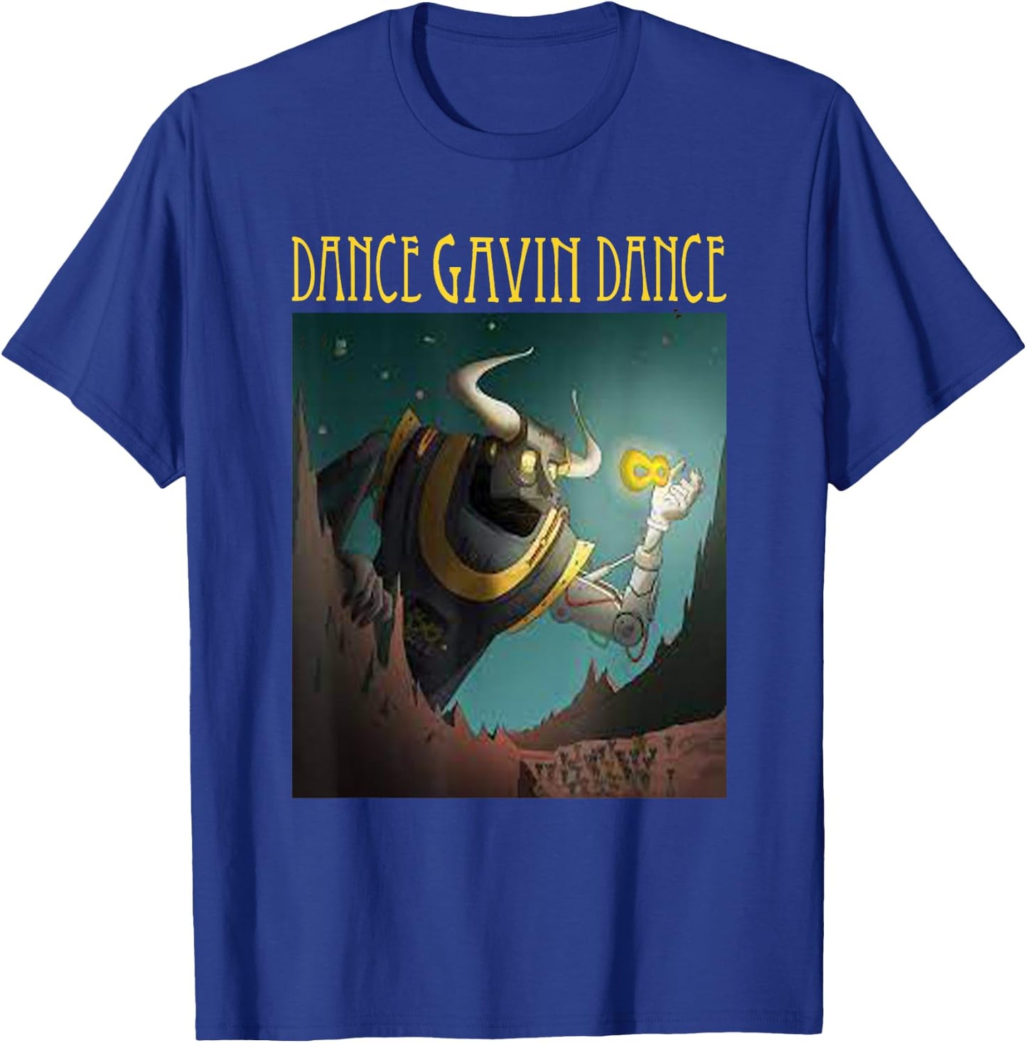 Dance Gavin Dance Graphic Design - Dance Gavin Dance T-Shirt - T-Shirt | Royal