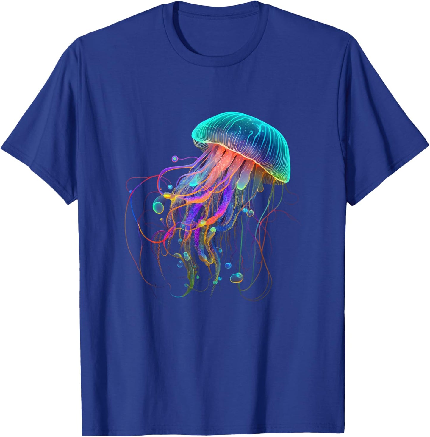Jellyfish Ocean Animal Scuba Diving Jelly Fish T-Shirt - T-Shirt | Royal