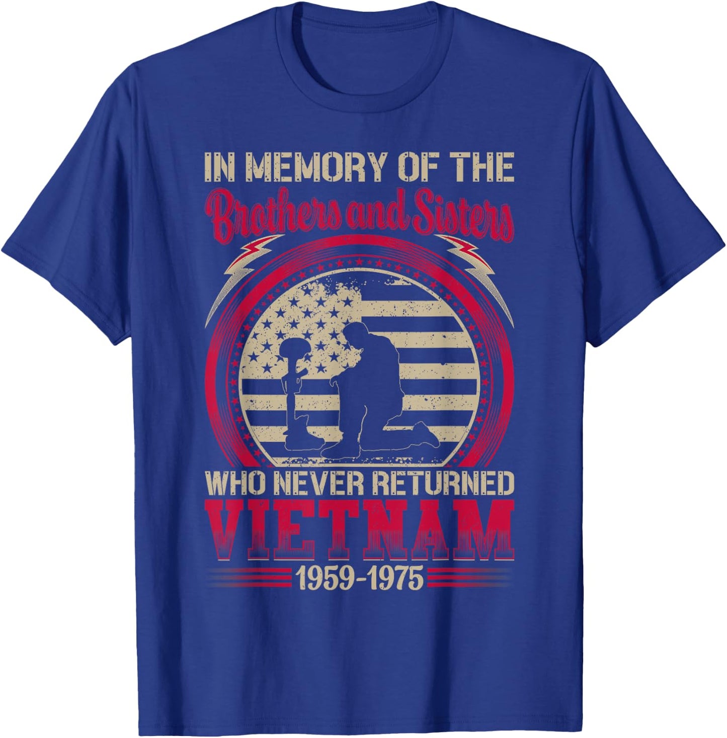 In Memory Of The Brothers And Sisters Who Never Returned T-Shirt - T-Shirt | Royal