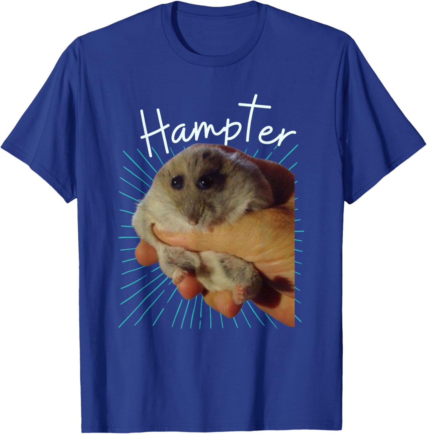 Cute and Funny Hampter Hamster Dunk Meme Pet Owners T-Shirt - T-Shirt | Royal