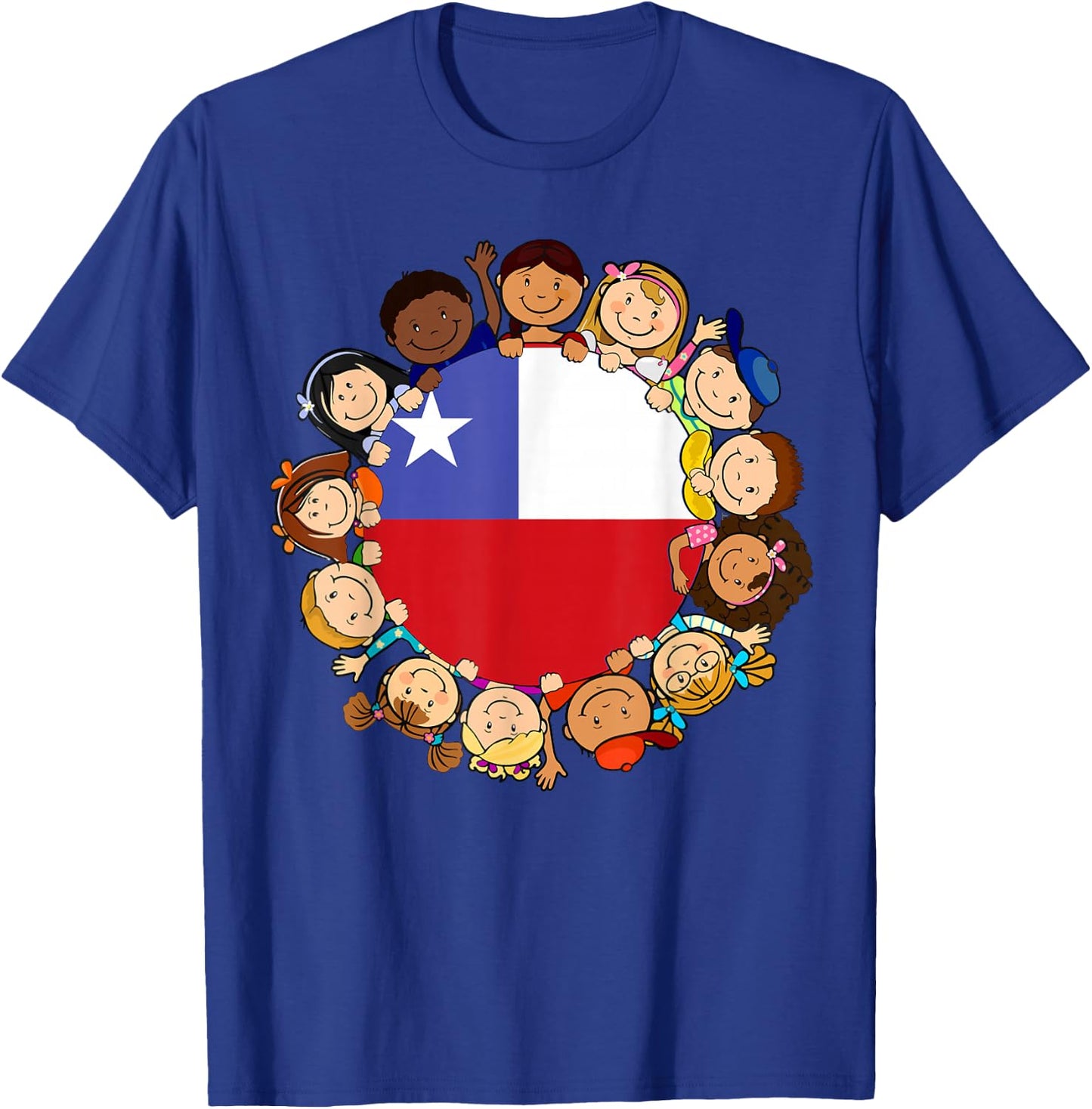 Chile Flag Hispanic Heritage Month Kids Boy Toddler Chilean T-Shirt - T-Shirt | Royal