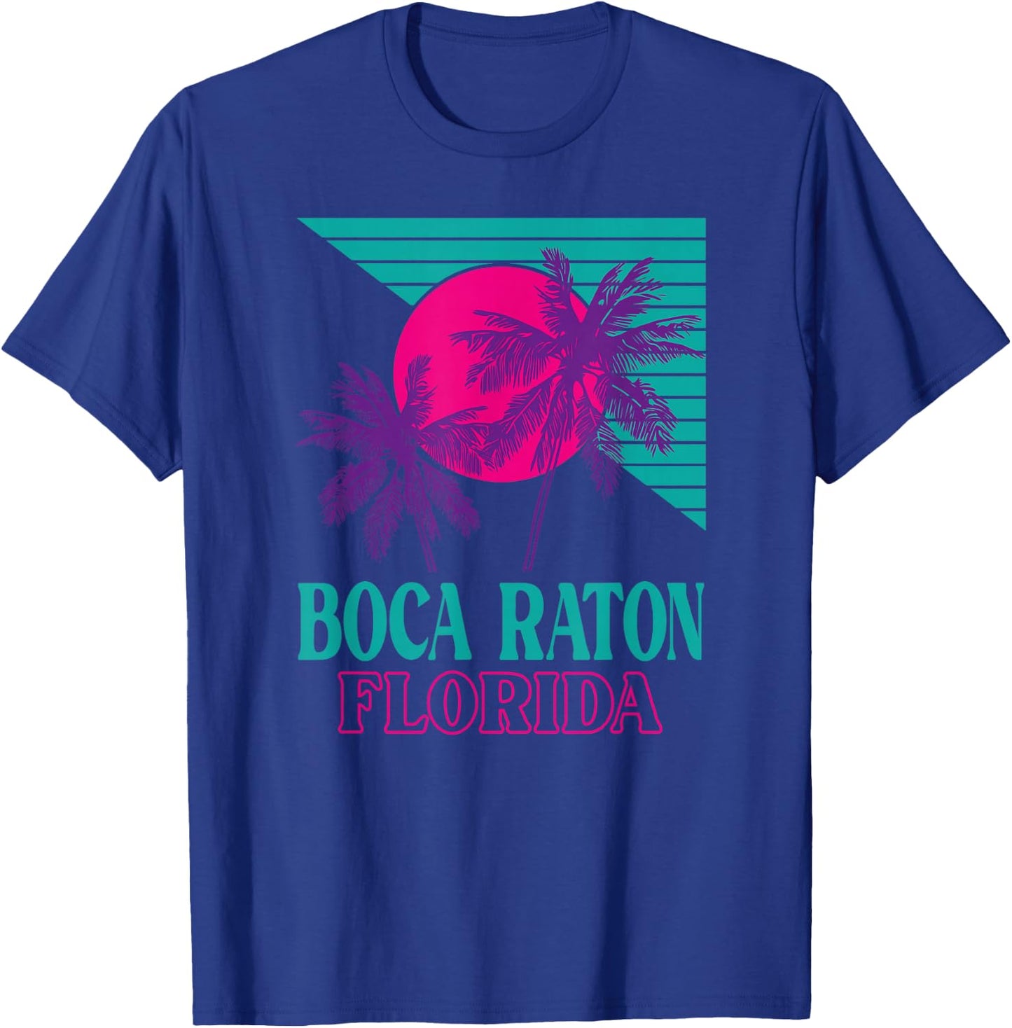 Boca Raton T-Shirt - T-Shirt | Royal