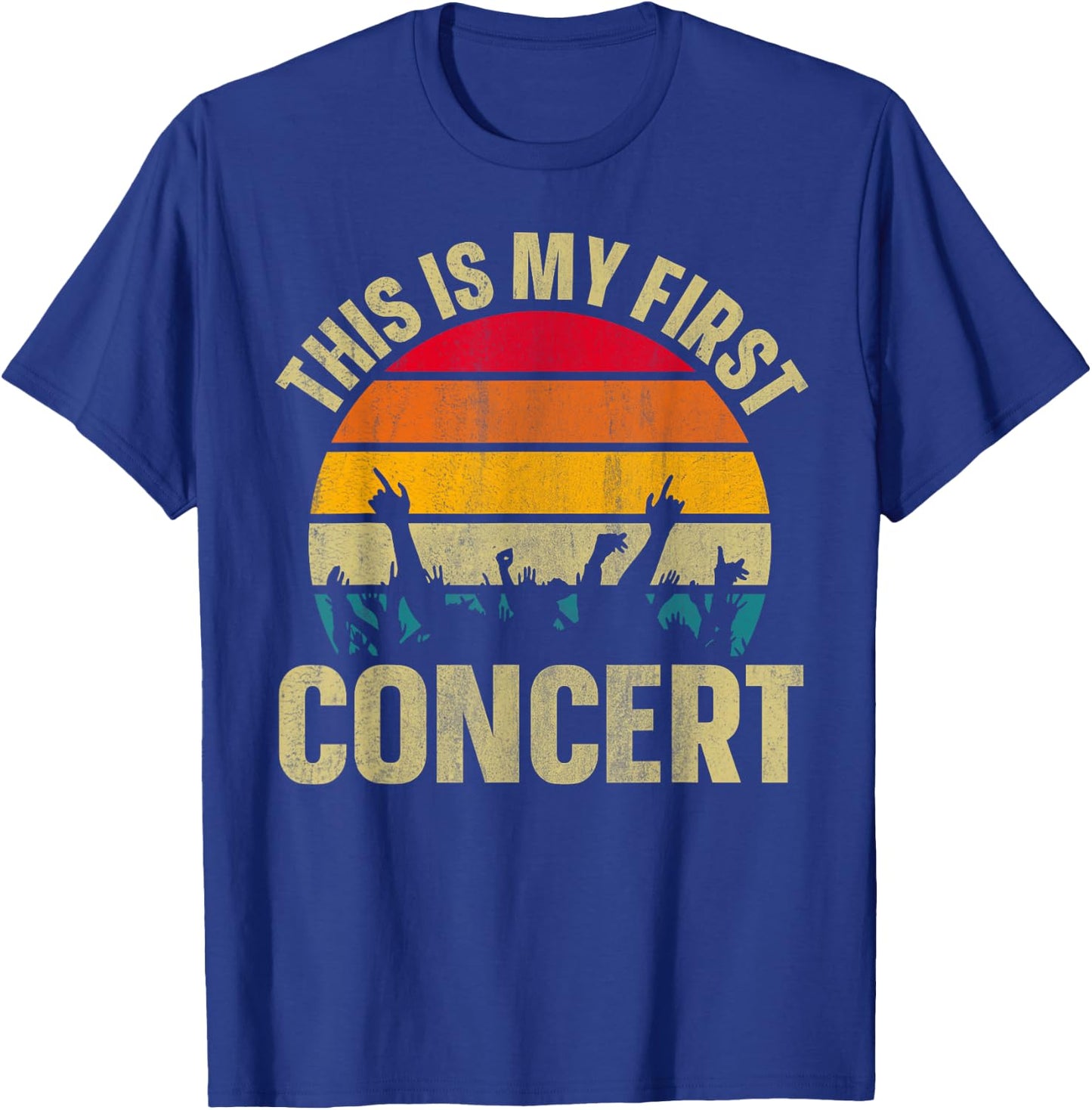 This Is My First Concert T-Shirt - T-Shirt | Royal