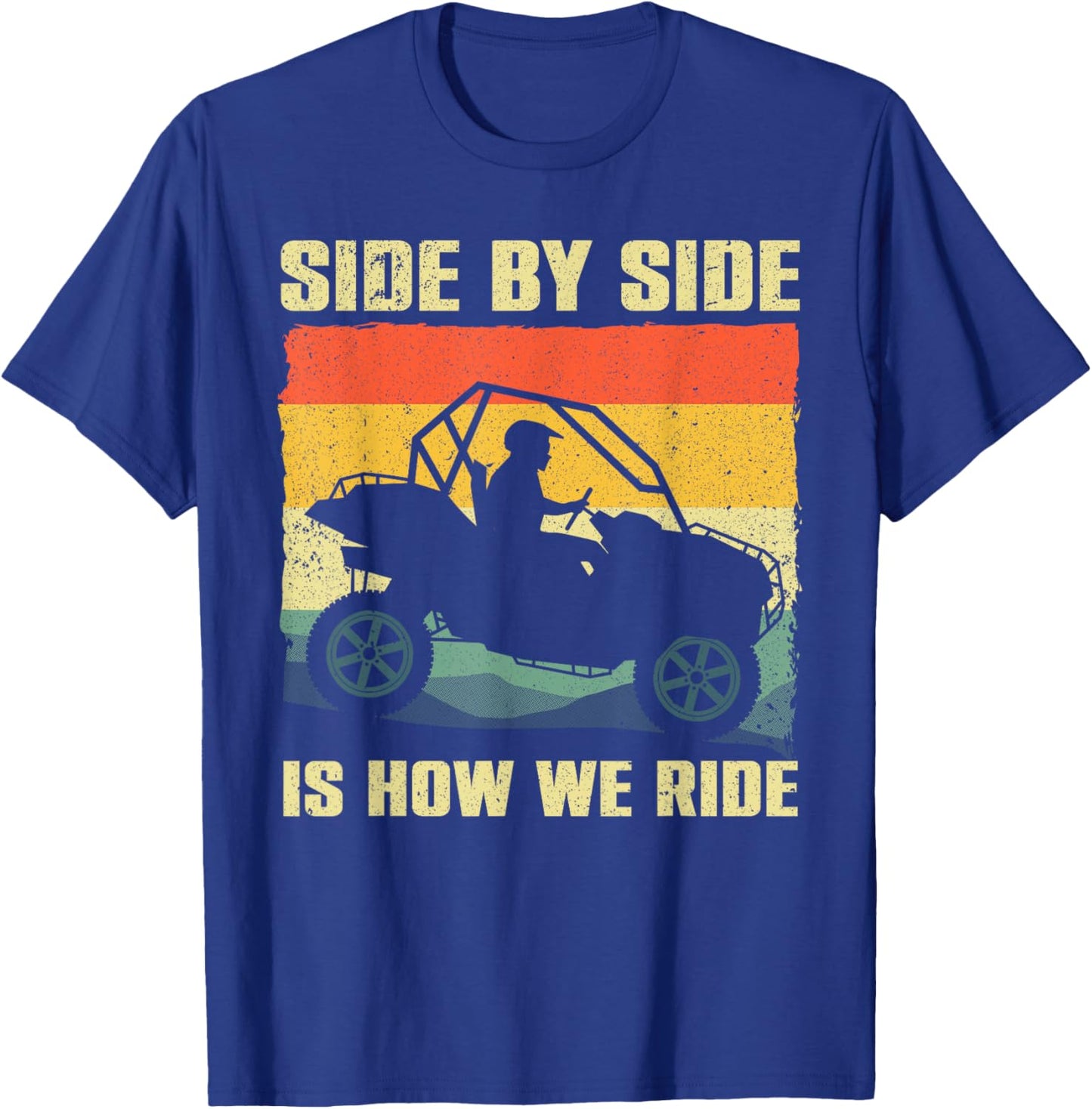 Funny SxS Design Women SxS UTV Side By Side Vehicle T-Shirt - T-Shirt | Royal