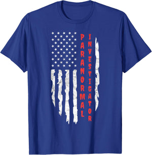 Ghost Hunting Paranormal Investigator T-Shirt - T-Shirt | Royal