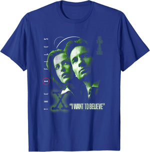 X-Files I Want to Believe T-Shirt - T-Shirt | Royal