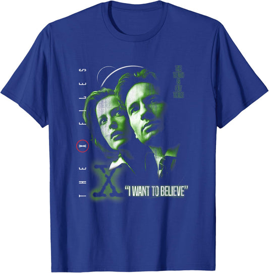 X-Files I Want to Believe T-Shirt - T-Shirt | Royal