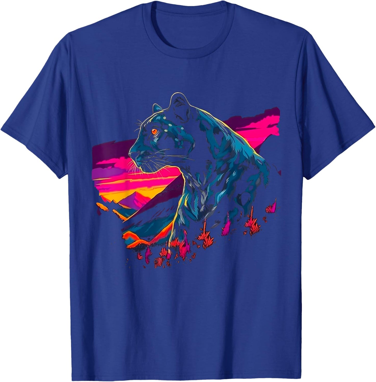 Pop Art Panther T-Shirt - T-Shirt | Royal