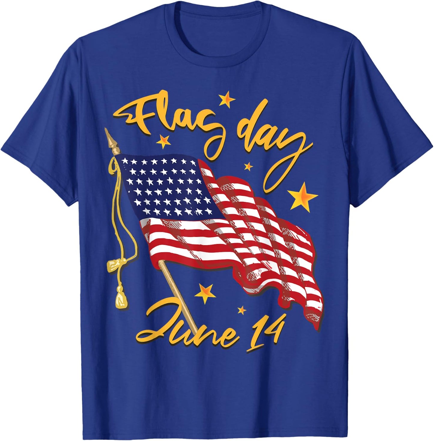 Flag Day - June 14 T-Shirt - T-Shirt | Royal