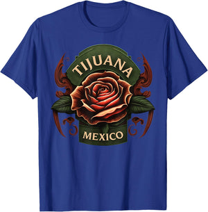 Tijuana Retro Vintage Great Again Mexico Mexican TJ Border T-Shirt - T-Shirt | Royal