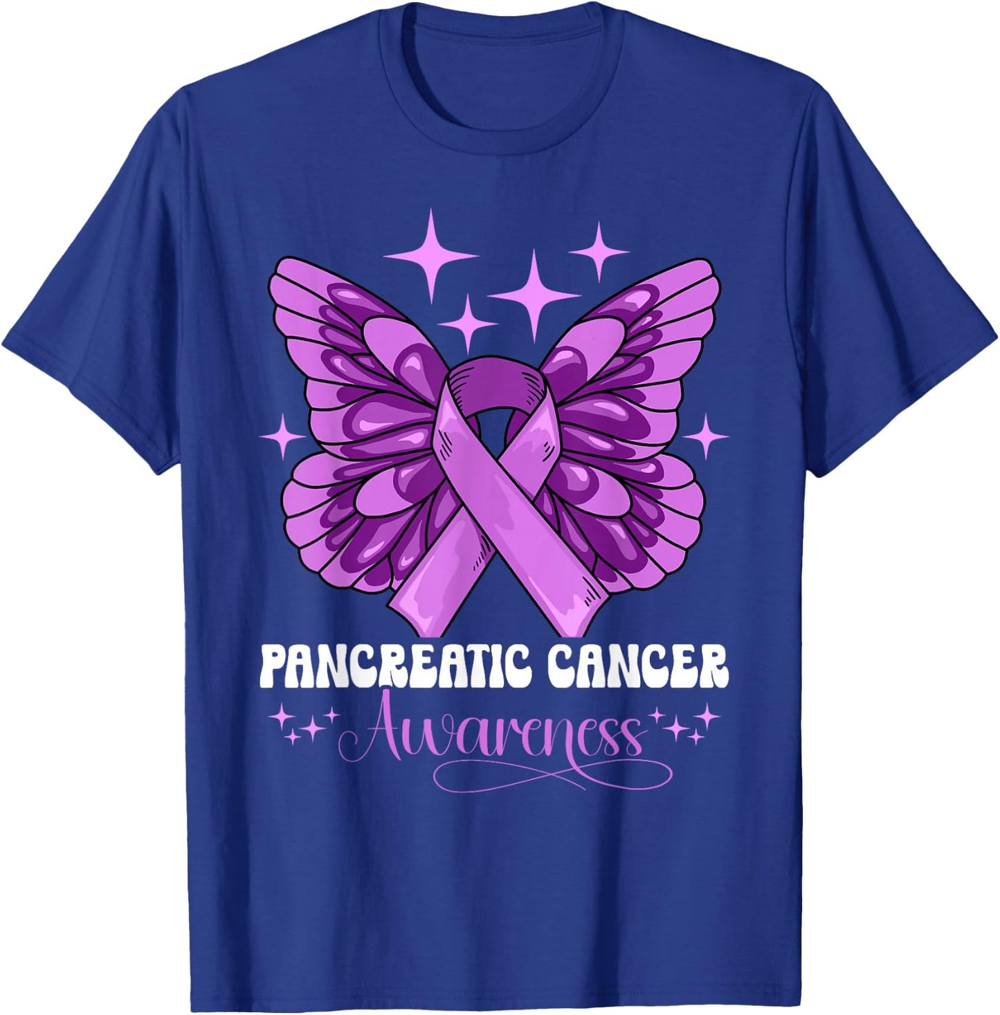 Pancreatic Cancer Awareness T-Shirt - T-Shirt | Royal