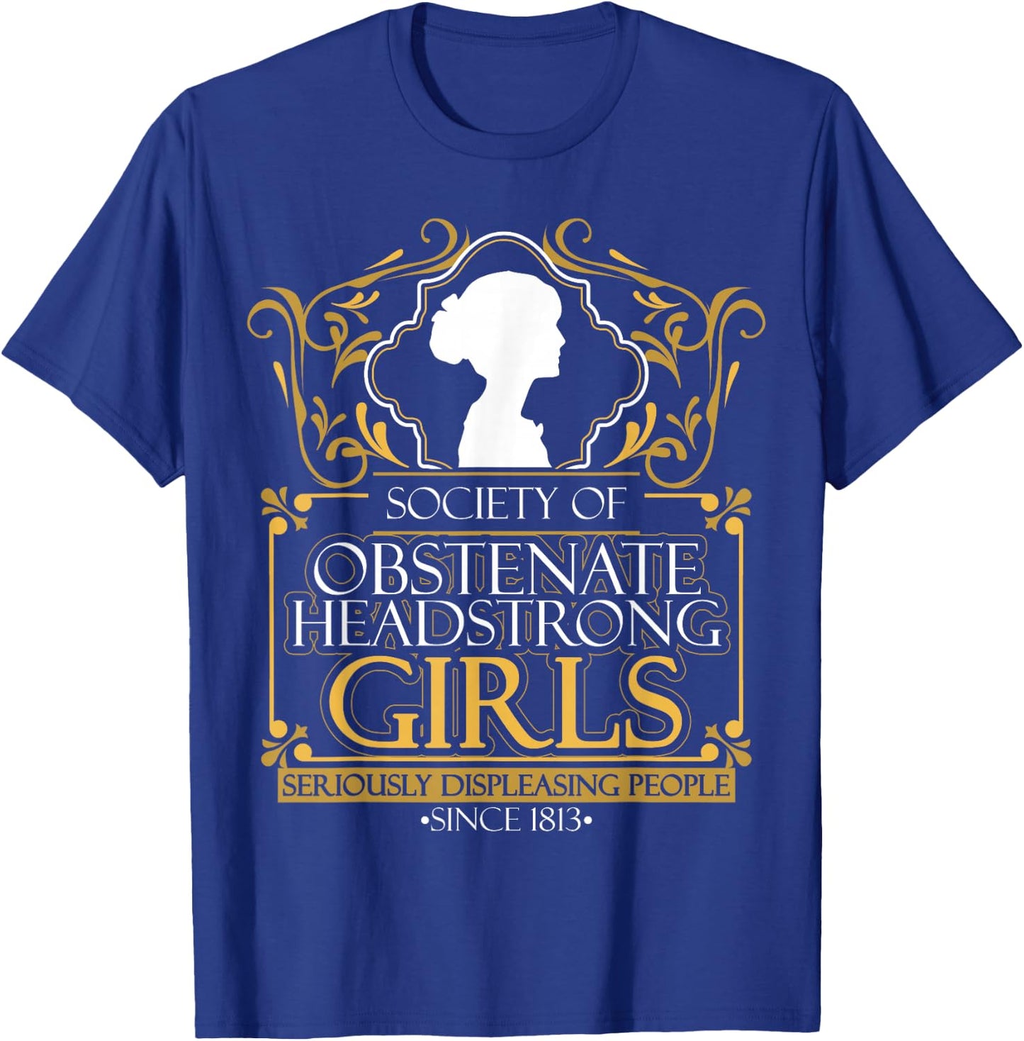 Jane Austen Quote Bookworm Novelist Reading T-Shirt - T-Shirt | Royal
