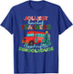 Groovy Christmas Teacher Jolly Jolliest Bunch of Teachers T-Shirt - T-Shirt | Royal