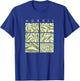 Willow William Morris Arts and Craft Style Pattern T-Shirt - T-Shirt | Royal