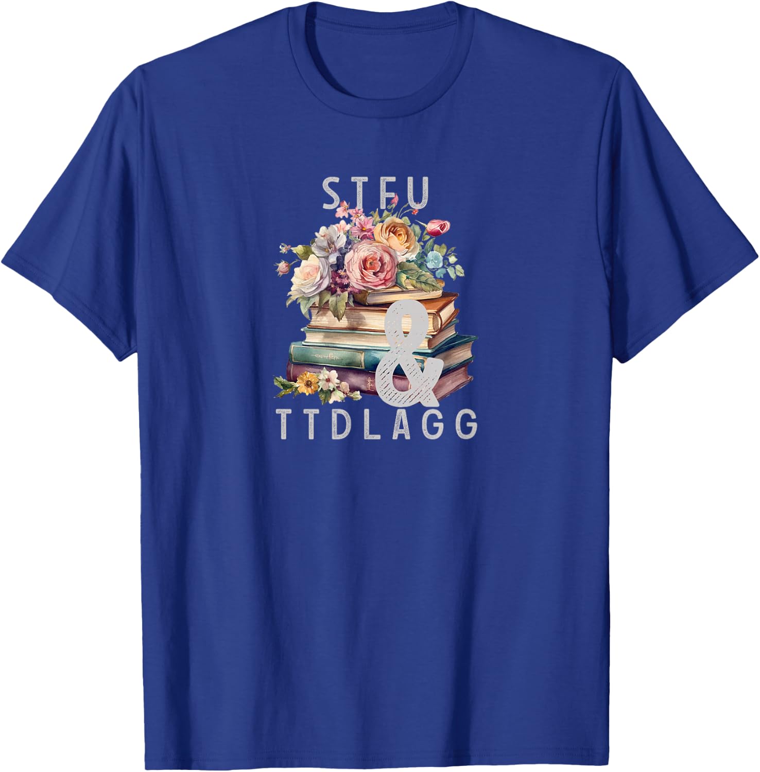 Bookish Book Lovers Readers of Smut T-Shirt - T-Shirt | Royal