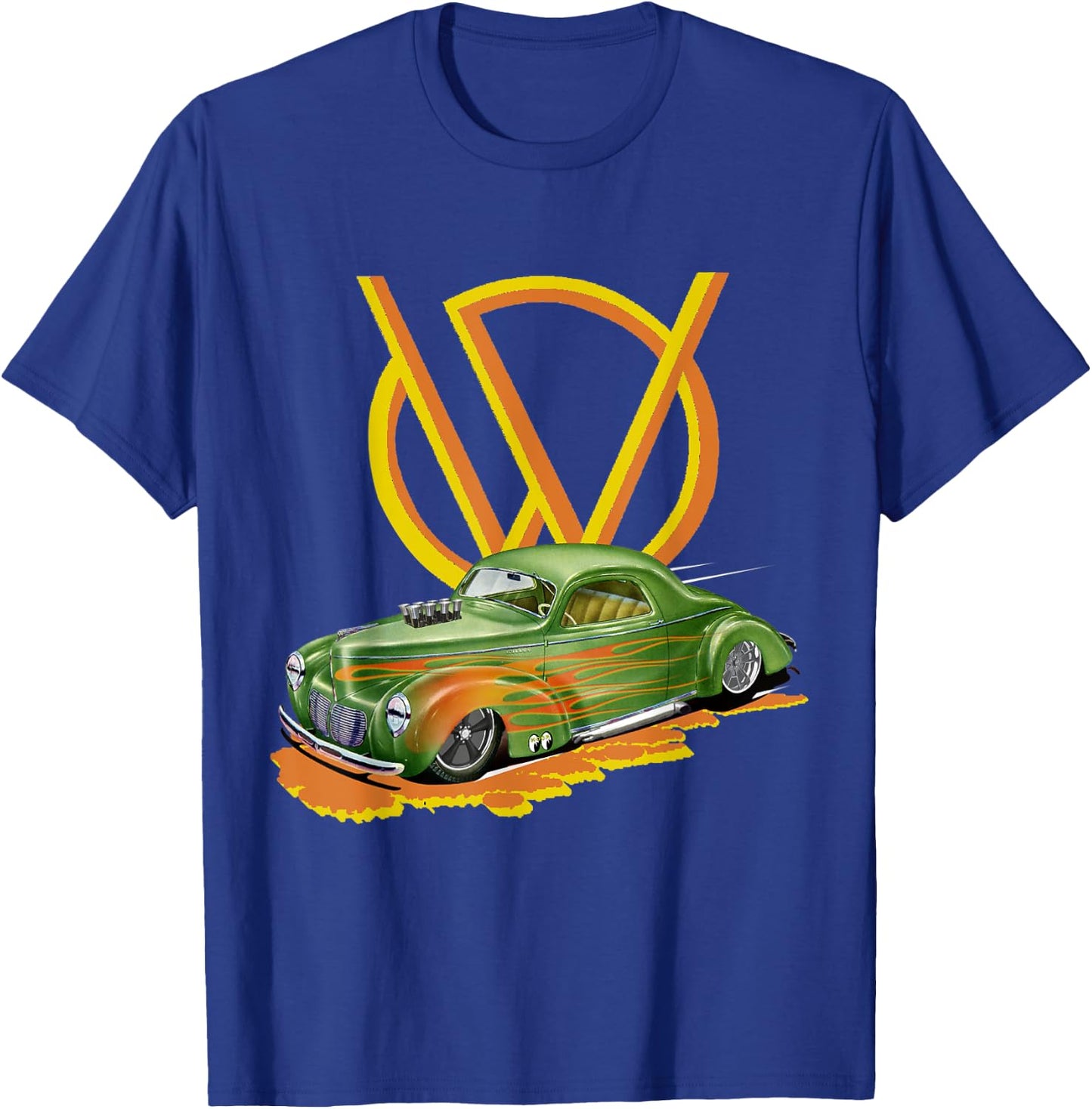 1940 Willys Hot Rod Business Coupe Speedway Model T-Shirt - T-Shirt | Royal