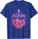 Nashville Guitar Wings Tennessee Vintage Country Music City T-Shirt - T-Shirt | Royal