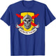 Spanish Thirds. Old Third. Skull Soldier. Military T-Shirt - T-Shirt | Royal