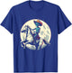 Alien Cowboy On A Horse - Vintage Alien UFO Conspiracy Lover T-Shirt - T-Shirt | Royal