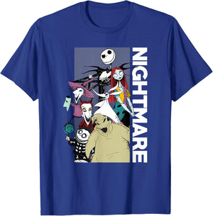 Disney The Nightmare Before Christmas Group Shot Poster T-Shirt - T-Shirt | Royal