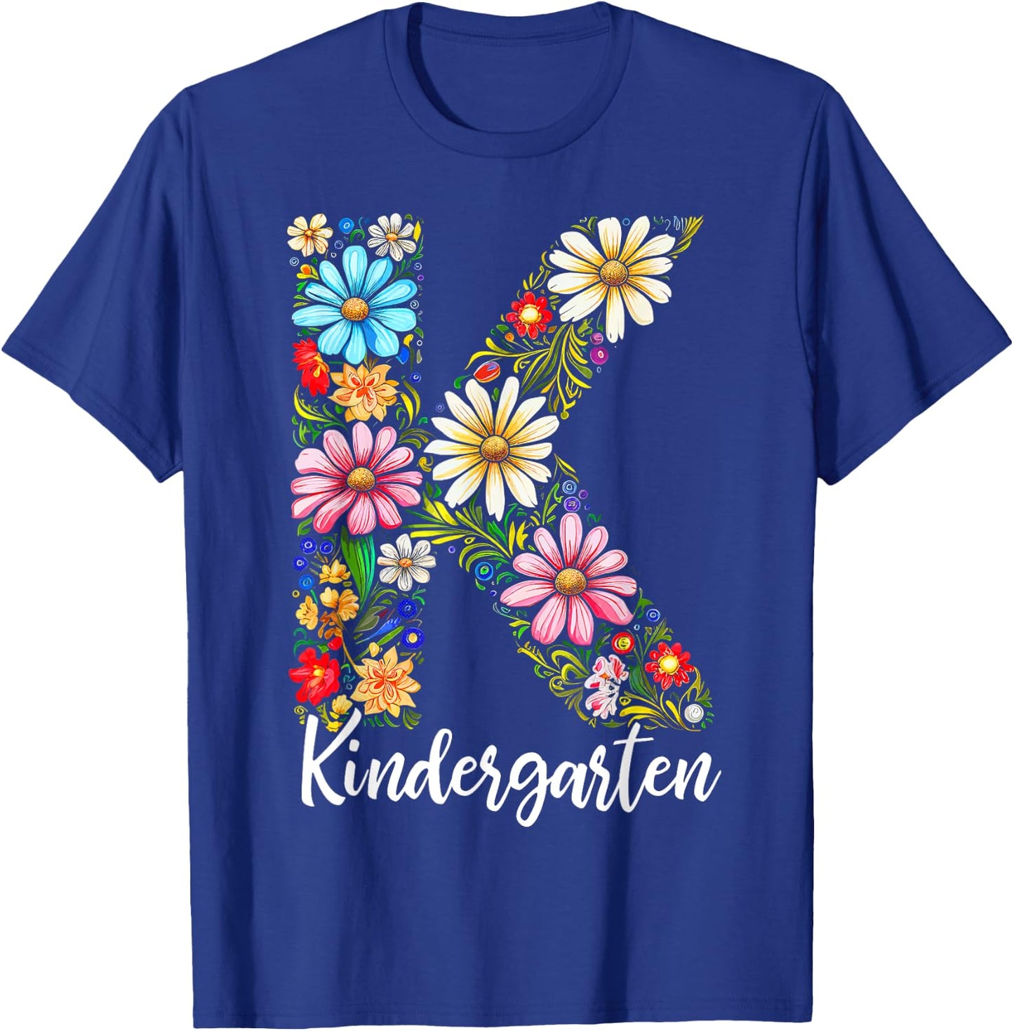 Kindergarten Teacher First Day of School Back to School Kids T-Shirt - T-Shirt | Royal