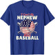 I Can’t My Nephew Has Baseball Game Family Matching T-Shirt - T-Shirt | Royal