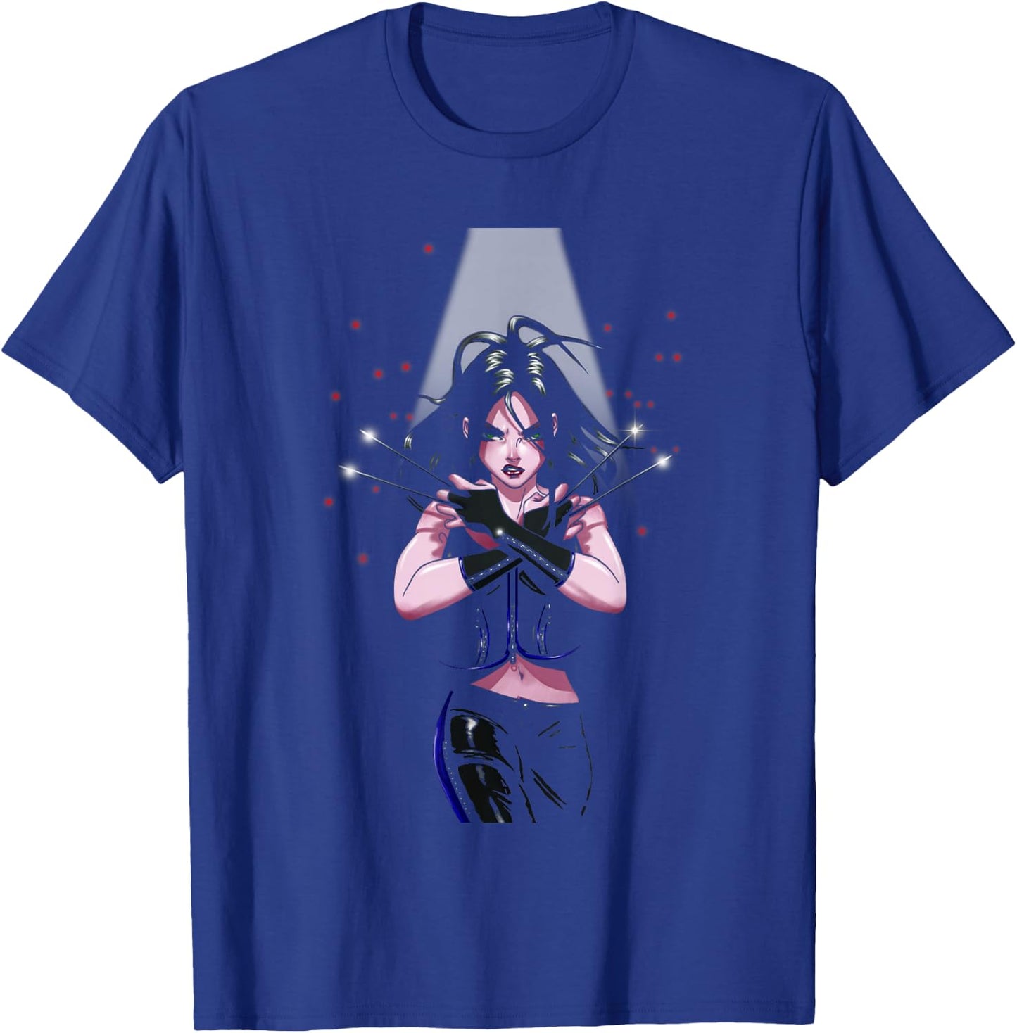 Marvel X-Men X-23 In The Spotlight Cool Portrait T-Shirt - T-Shirt | Royal