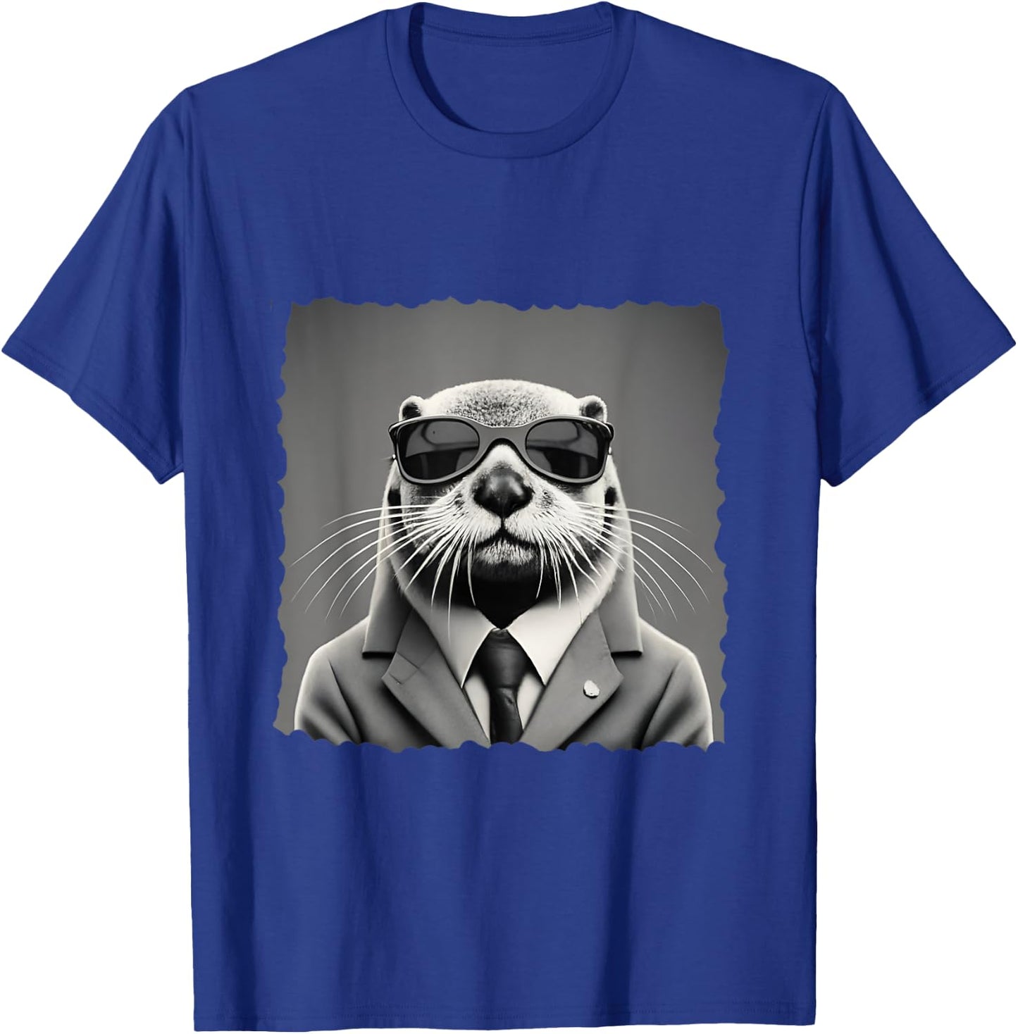 Sea Otter Lover Funny Design T-Shirt - T-Shirt | Royal