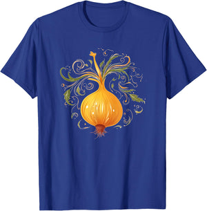 Funny single Onion T-Shirt - T-Shirt | Royal