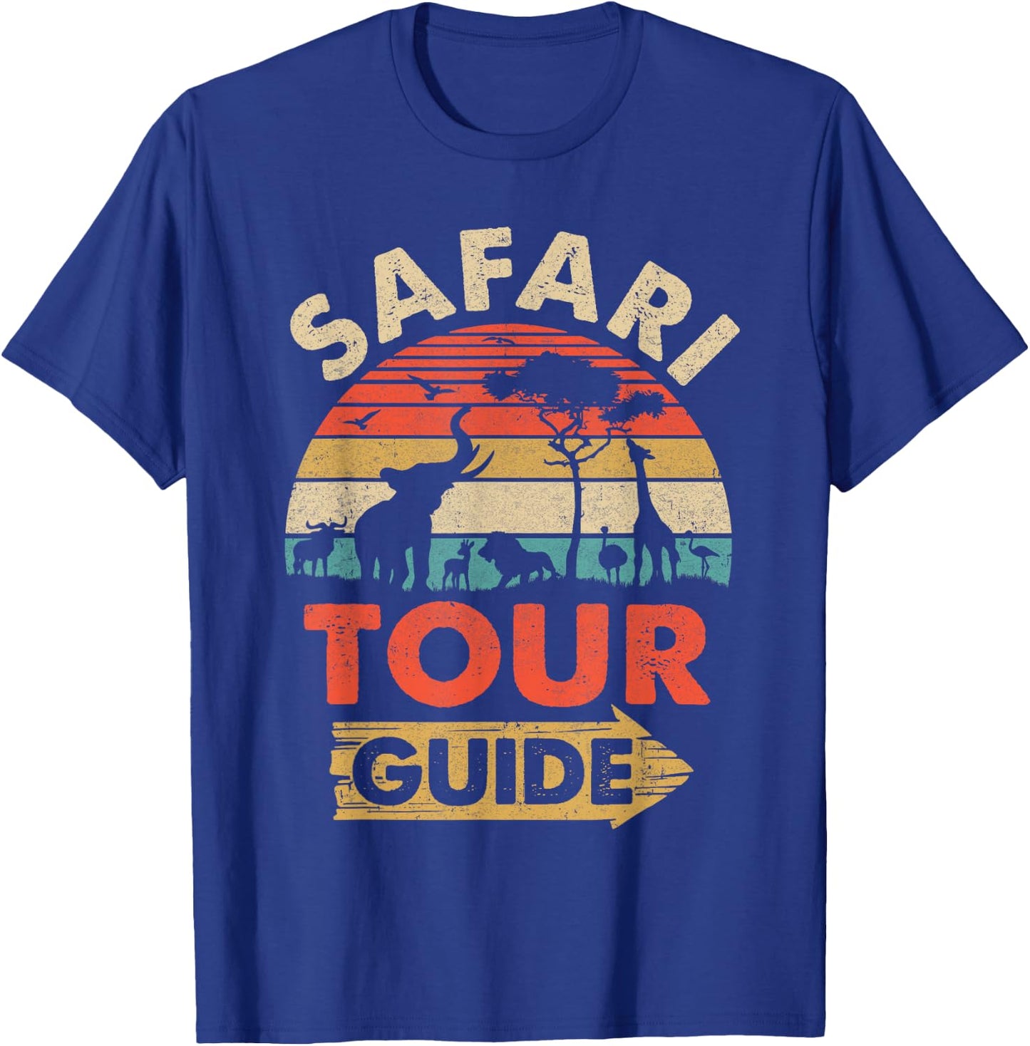 Cool Safari Squad Women Zoo Animal African Jungle T-Shirt - T-Shirt | Royal