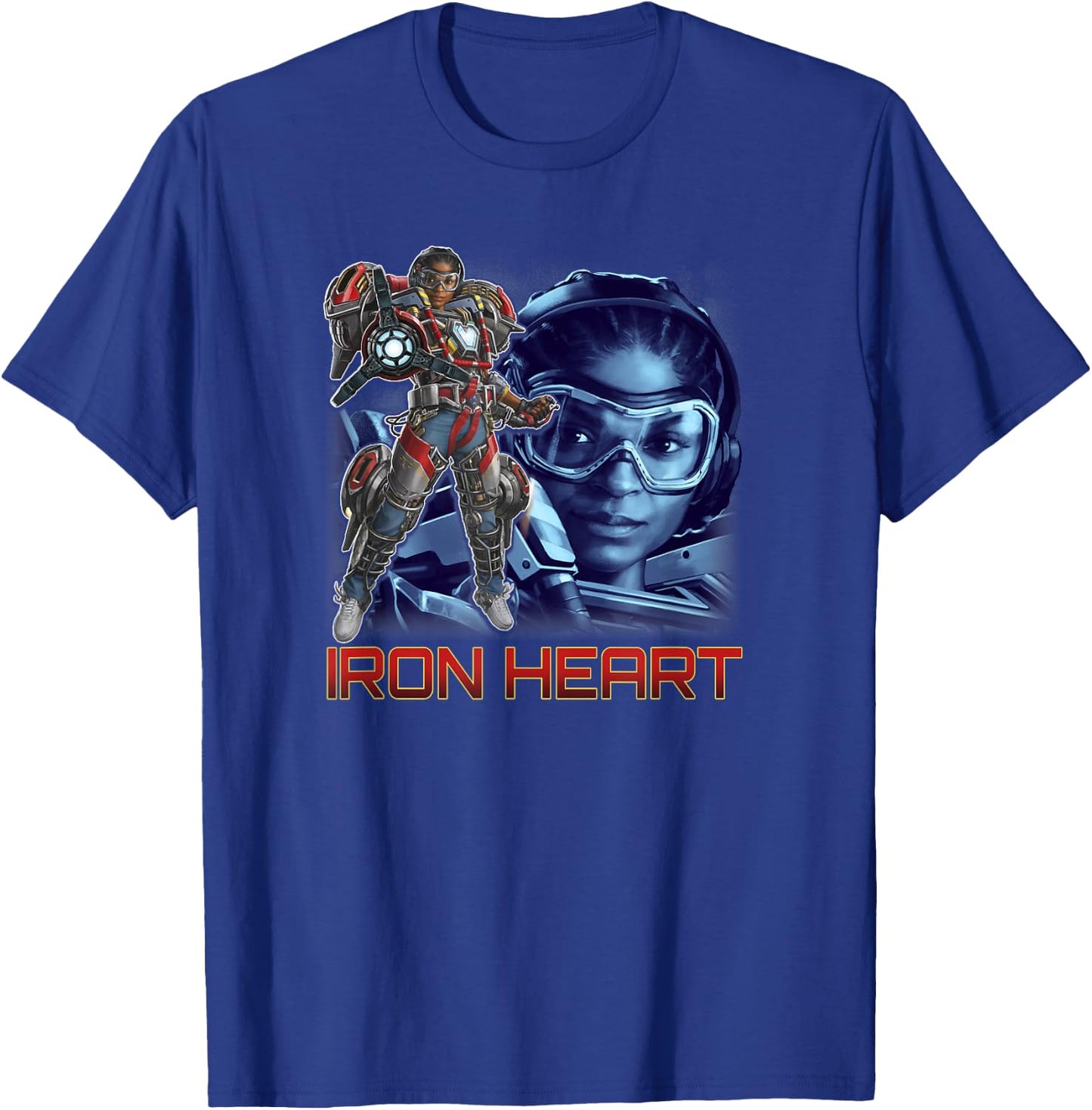 Marvel Black Panther: Wakanda Forever Ironheart Background T-Shirt - T-Shirt | Royal
