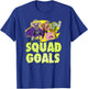 Team Shredder - Squad Goals T-Shirt - T-Shirt | Royal