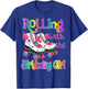 Crew of birthday girl Rolling Skate Birthday family Party T-Shirt - T-Shirt | Royal