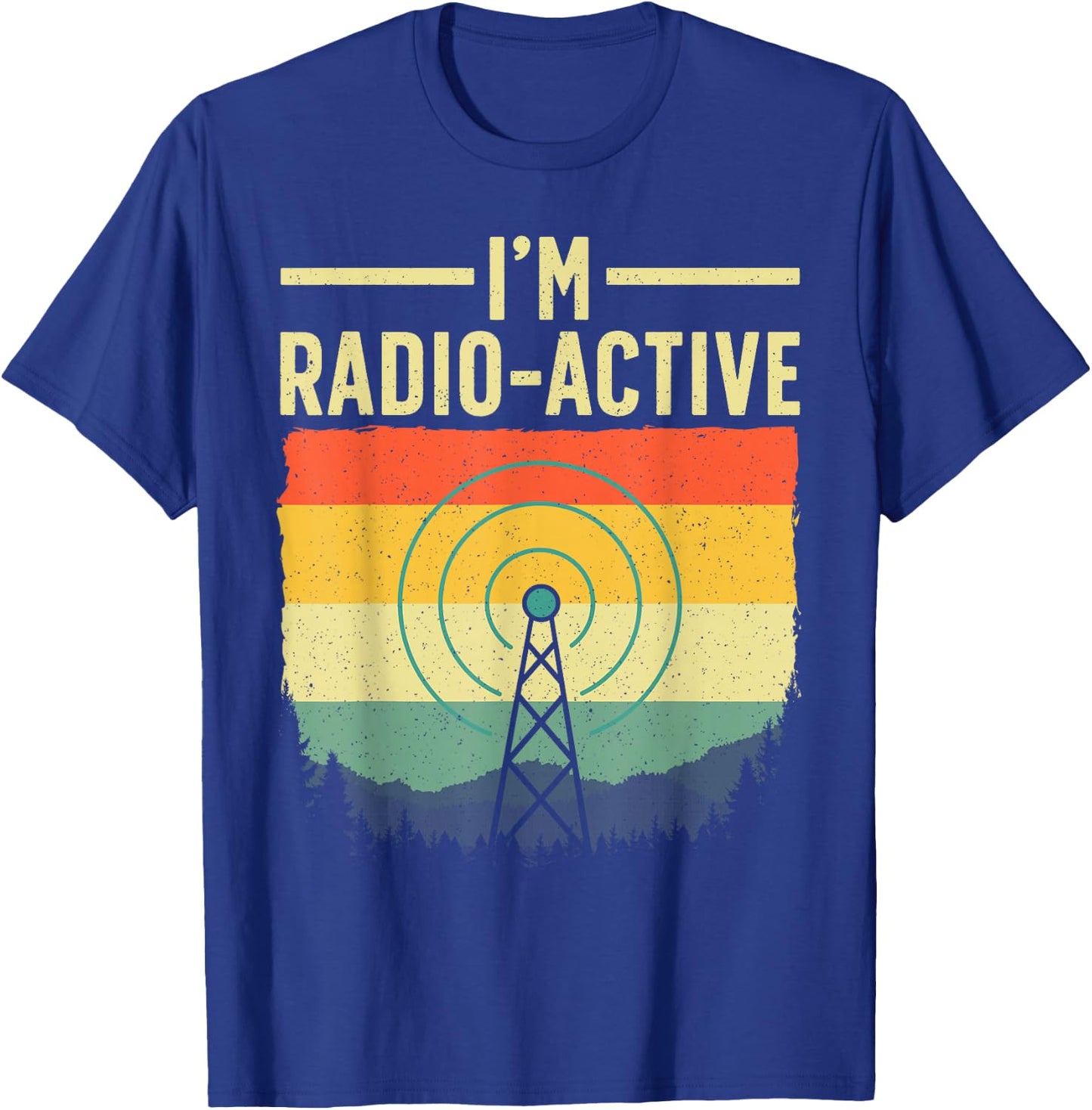 Cool Ham Radio Art Women Ham Operator Amateur Radio T-Shirt - T-Shirt | Royal