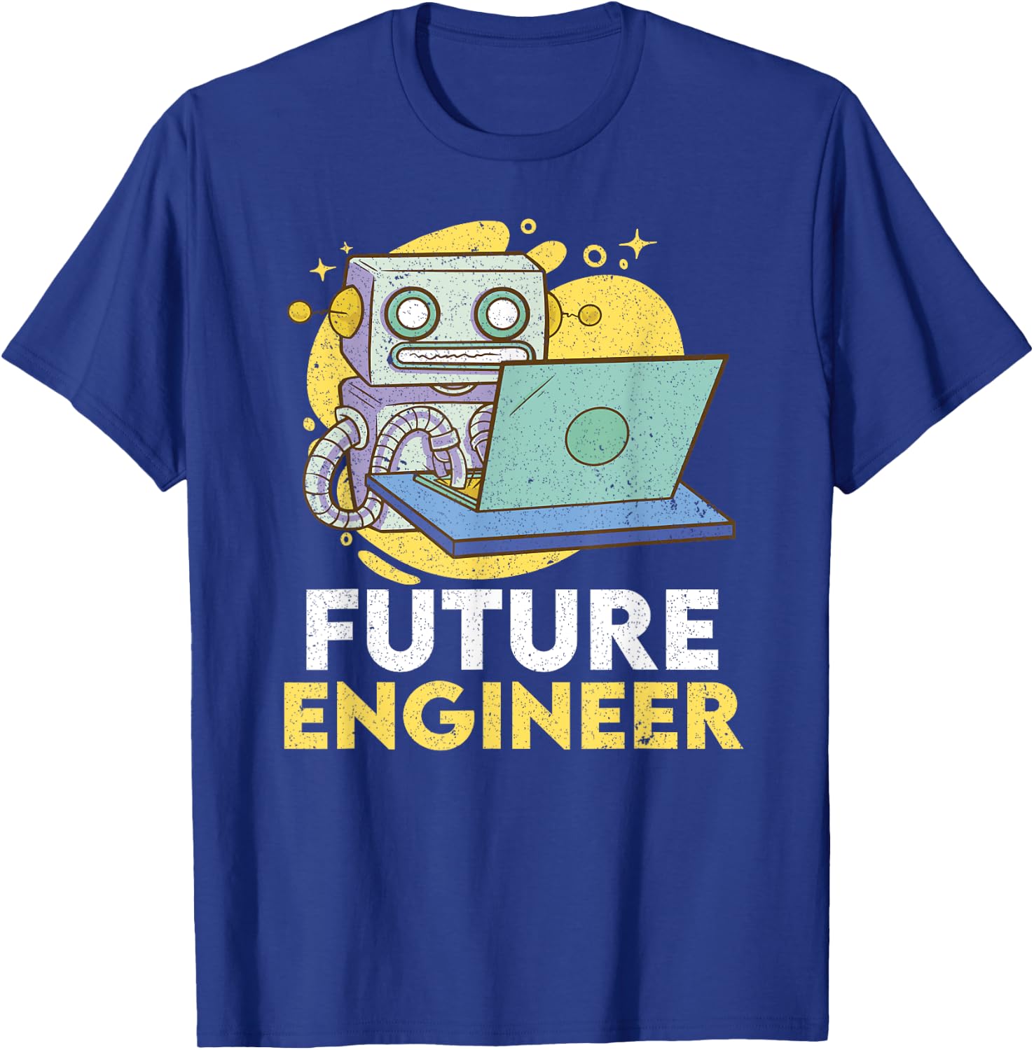 Future Engineer Robotics Robot Costume Engineer System Men's T-Shirt - T-Shirt | Royal