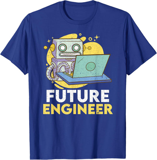 Future Engineer Robotics Robot Costume Engineer System Men's T-Shirt - T-Shirt | Royal