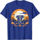 Elephant Halloween Safari Trick Or Treat Spooky Animal T-Shirt - T-Shirt | Royal