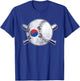 Korean Baseball Sport Korea Baseball T-Shirt - T-Shirt | Royal